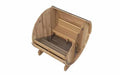 Green Vista Living SaunaLife Model E7 Barrel Sauna | 4 Persons - Side View
