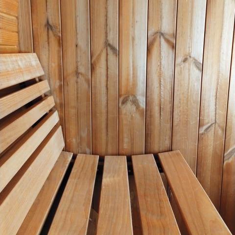 Green Vista Living SaunaLife Model E8 Sauna Barrel | 6 Persons - Close-Up