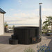 Green Vista Living SaunaLife Model S4B Wood-Fired Hot Tub