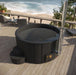 Green Vista Living SaunaLife Model S4B Wood-Fired Hot Tub - Detail View