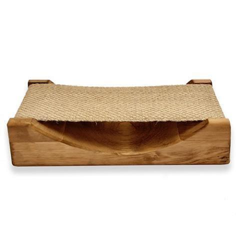 Green Vista Living SaunaLife SaunaGear Headrest 1 Wooden Sauna Headrest w/Cloth Neck Support - Side View