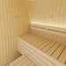 Green Vista Living SaunaLife Model X2 Indoor Sauna | 2 Persons - Detail View