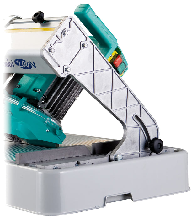IMER Combicut 200 VA 8" Overhead Rail Tile Saw – 24" Cut, 1.75 HP 120V – Tilting Rail For Miter Cuts