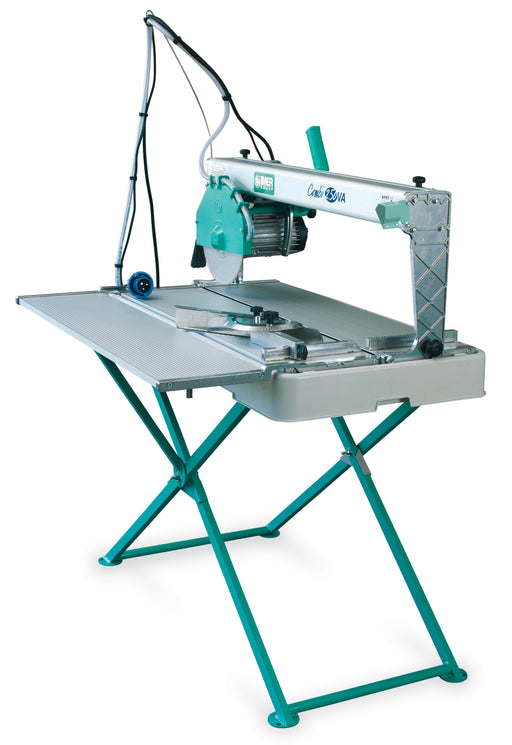 IMER Combicut 250 VA 10" Overhead Rail Tile Saw – 31" Cut, 1.75 HP 120V