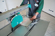 IMER Combicut 250/1000 VA 10" Tile Saw – 40" Cut, 1.75 HP 120V – Saw In Use