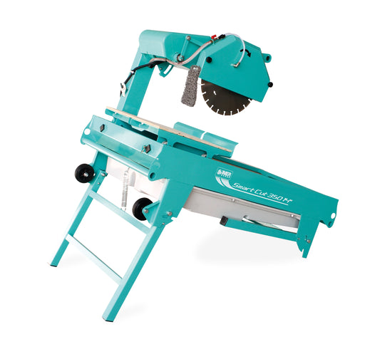 IMER Masonry 350 Smart Cut 14" Brick & Block Saw – 30" Cut, 2 HP 120V – Folding Legs