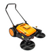 SANITMAX RT980S 38" Manual Push Powered Floor Sweeper, 38,000 sqft/h, Triple Brushes, Air filter For Dust Control