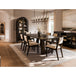 Barkman Furniture Sedona Arched Curio Living Room Furniture - Side View