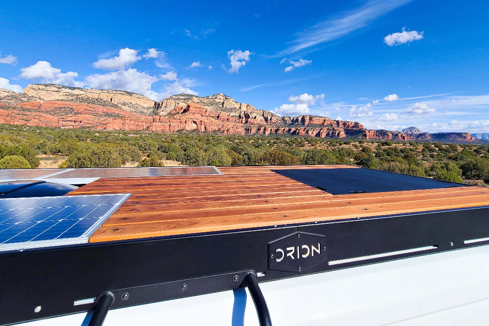 Orion Van Gear Promaster Stealth+ Roof Rack Vehicle Accessories - Close-Up