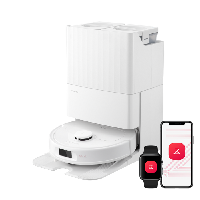 【Certified Refurbished 90% New】Roborock Qrevo S Robot Vacuum with Multifunctional Dock