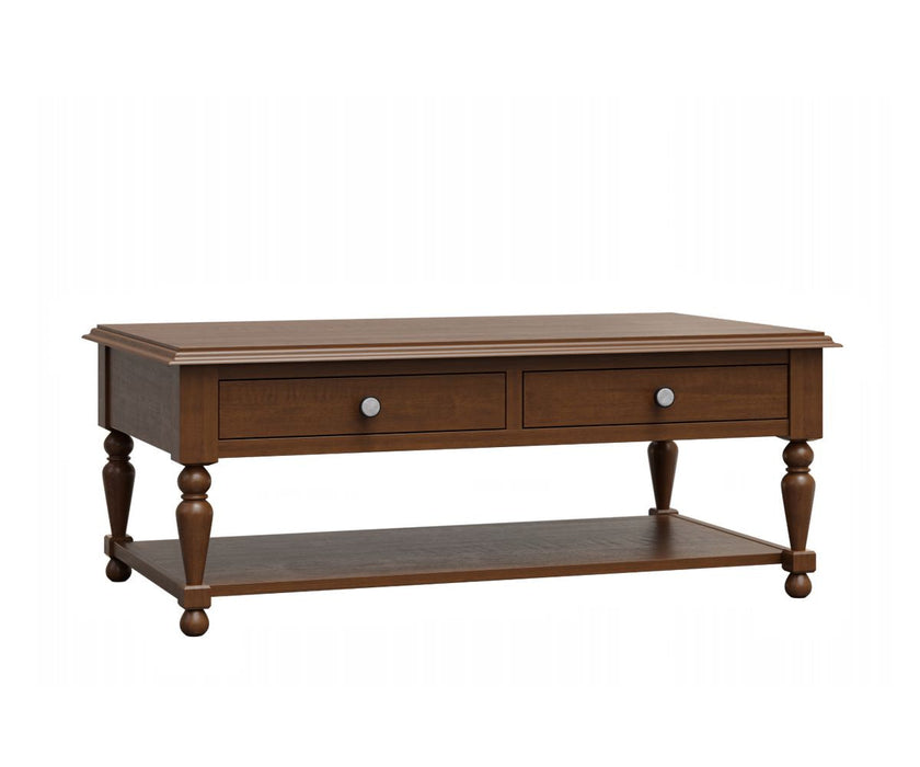 Barkman Furniture Shelby Coffee Table 2 Drawer and Lower Shelf