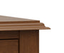 Barkman Furniture Shelby Coffee Table 2 Drawer and Lower Shelf - Detail View