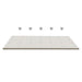 ( 1 Pack / 1 Pcs ) Shelf with 5 Pcs Clips, 1430L Cabinet, White (for S — dimensions diagram