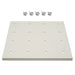( 1 Pack / 1 Pcs ) Shelf with 5 Pcs Clips, 210L Cabinet, White (for SK