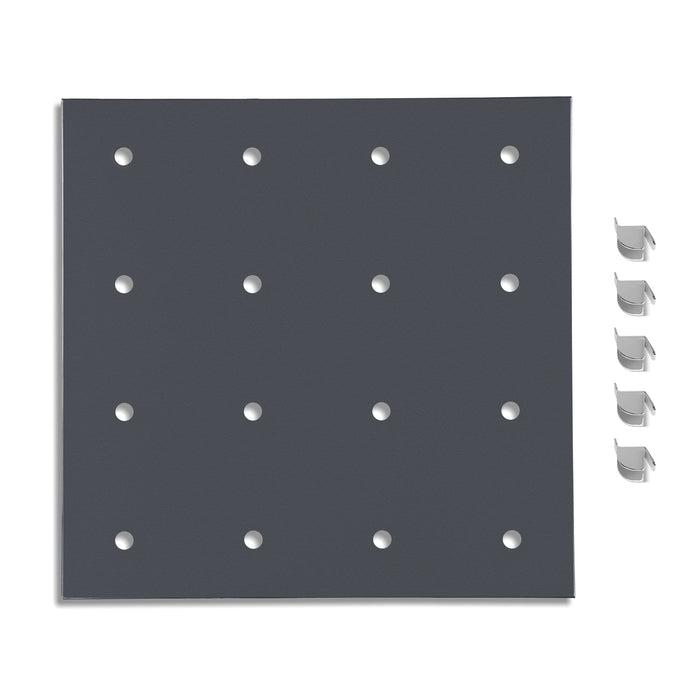( 1 Pack / 1 Pcs ) Shelf with 5 Pcs Clips, 210L Cabinet, Black (for SK — dimensions diagram
