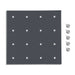 ( 1 Pack / 1 Pcs ) Shelf with 5 Pcs Clips, 210L Cabinet, Black (for SK — dimensions diagram
