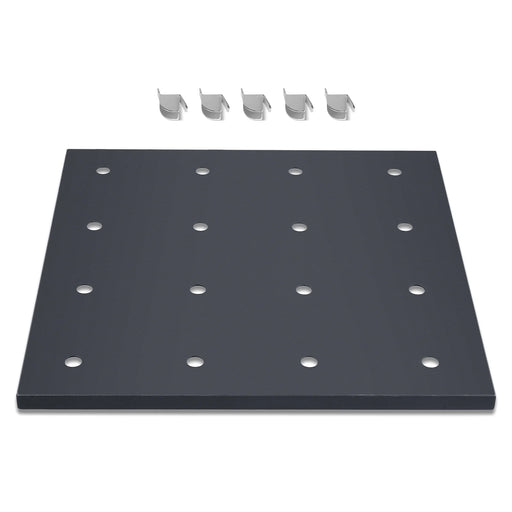 ( 1 Pack / 1 Pcs ) Shelf with 5 Pcs Clips, 210L Cabinet, Black (for SK