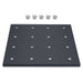 ( 1 Pack / 1 Pcs ) Shelf with 5 Pcs Clips, 210L Cabinet, Black (for SK
