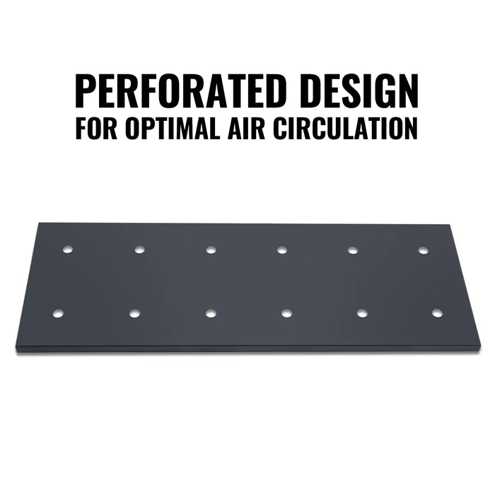 ( 1 Pack / 1 Pcs ) Shelf with 5 Pcs Clips, 320L Cabinet, Black (for SK — detail view