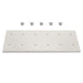 ( 1 Pack / 1 Pcs ) Shelf with 5 Pcs Clips, 320L Cabinet, White (for SK — view 6
