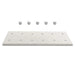 ( 1 Pack / 1 Pcs ) Shelf with 5 Pcs Clips, 320L Cabinet (for SKU: 203001, 203005)