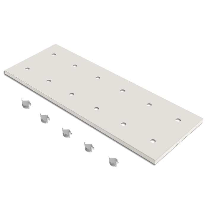 ( 1 Pack / 1 Pcs ) Shelf with 5 Pcs Clips, 320L Cabinet, White (for SK