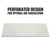 ( 1 Pack / 1 Pcs ) Shelf with 5 Pcs Clips, 320L Cabinet, White (for SK — detail view