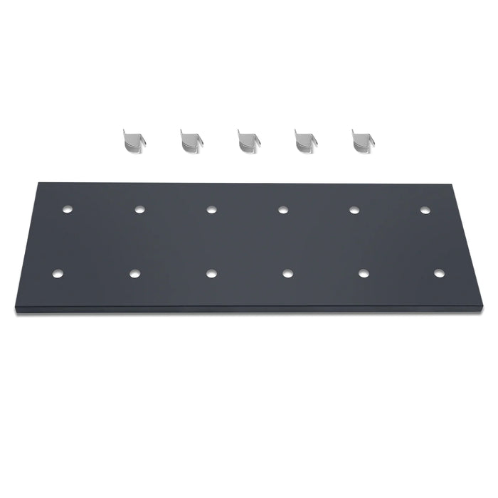 ( 1 Pack / 1 Pcs ) Shelf with 5 Pcs Clips, 320L Cabinet, Black (for SK — view 6