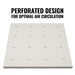 ( 1 Pack / 1 Pcs ) Shelf with 5 Pcs Clips, 540/730L Cabinet, White (fo — detail view