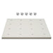( 1 Pack / 1 Pcs ) Shelf with 5 Pcs Clips, 540/730L Cabinet, White (fo — lifestyle view