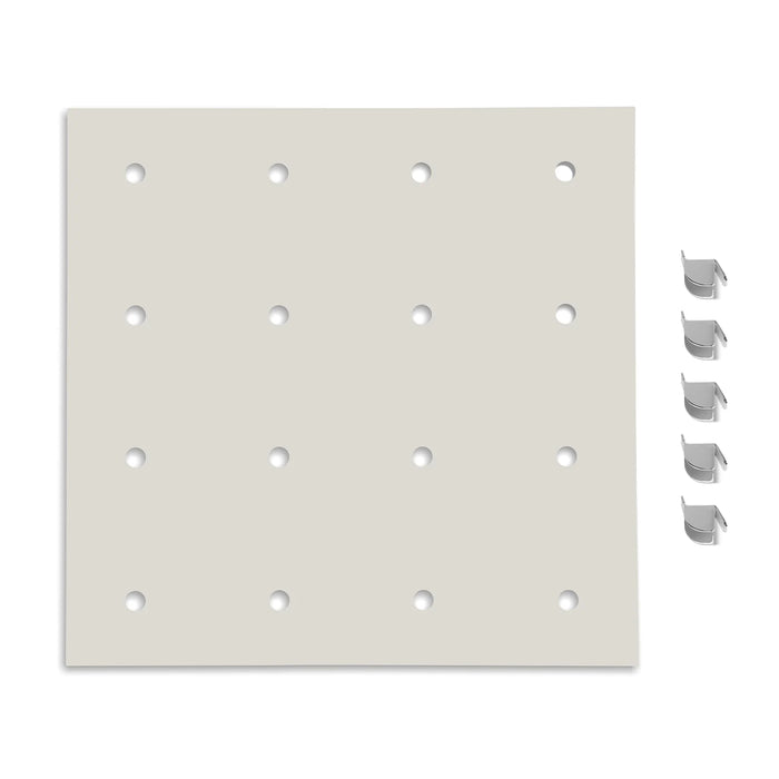 ( 1 Pack / 1 Pcs ) Shelf with 5 Pcs Clips, 540/730L Cabinet, White (fo — dimensions diagram