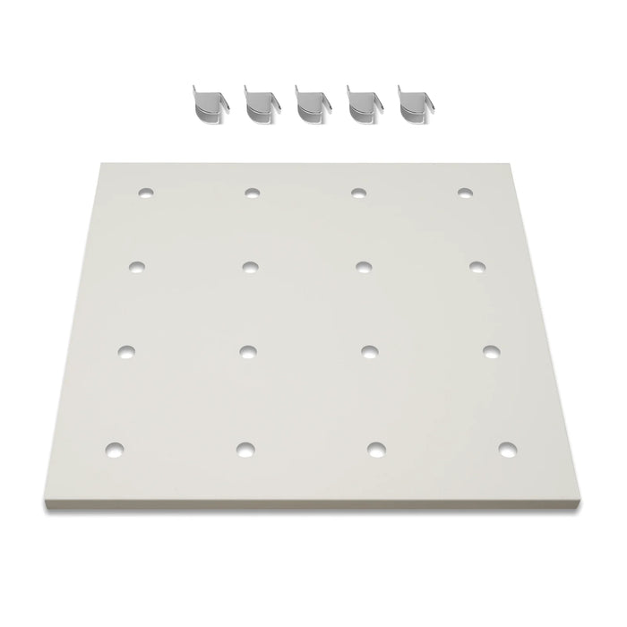( 1 Pack / 1 Pcs ) Shelf with 5 Pcs Clips, 540/730L Cabinet, White (fo