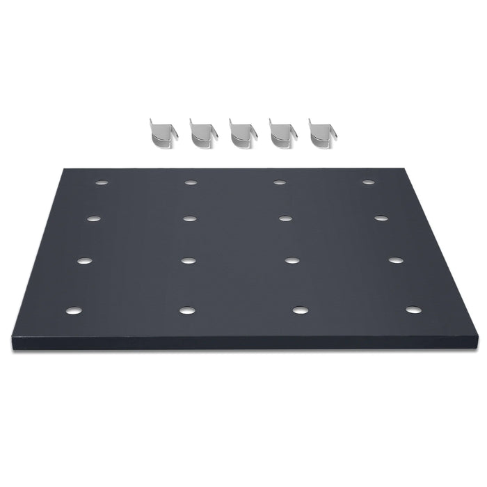 ( 1 Pack / 1 Pcs ) Shelf with 5 Pcs Clips, 540/730L Cabinet, Black (fo — lifestyle view