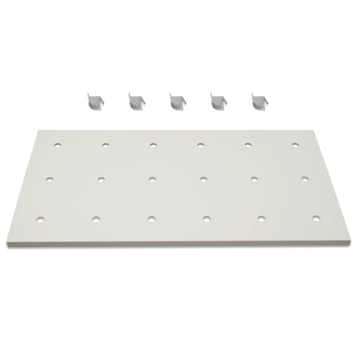 ( 1 Pack / 1 Pcs ) Shelf with 5 Pcs Clips, 880L Cabinet, White (for SK