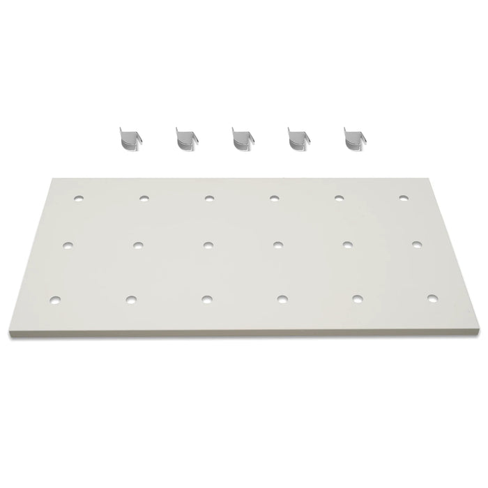 ( 1 Pack / 1 Pcs ) Shelf with 5 Pcs Clips, 880L Cabinet, White (for SK