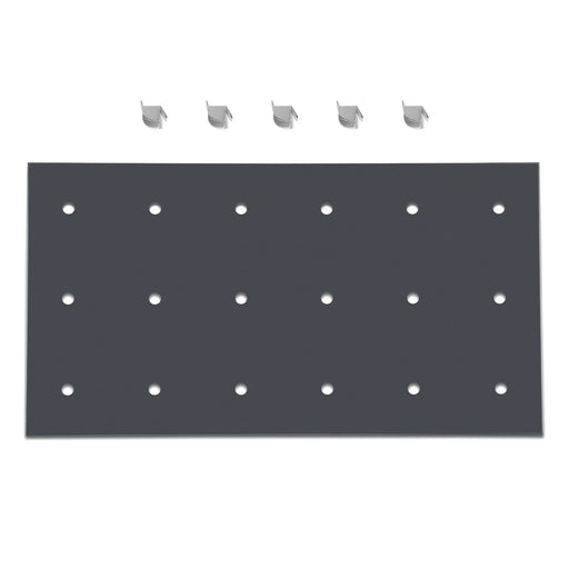 ( 1 Pack / 1 Pcs ) Shelf with 5 Pcs Clips, 880L Cabinet, Black (for SK
