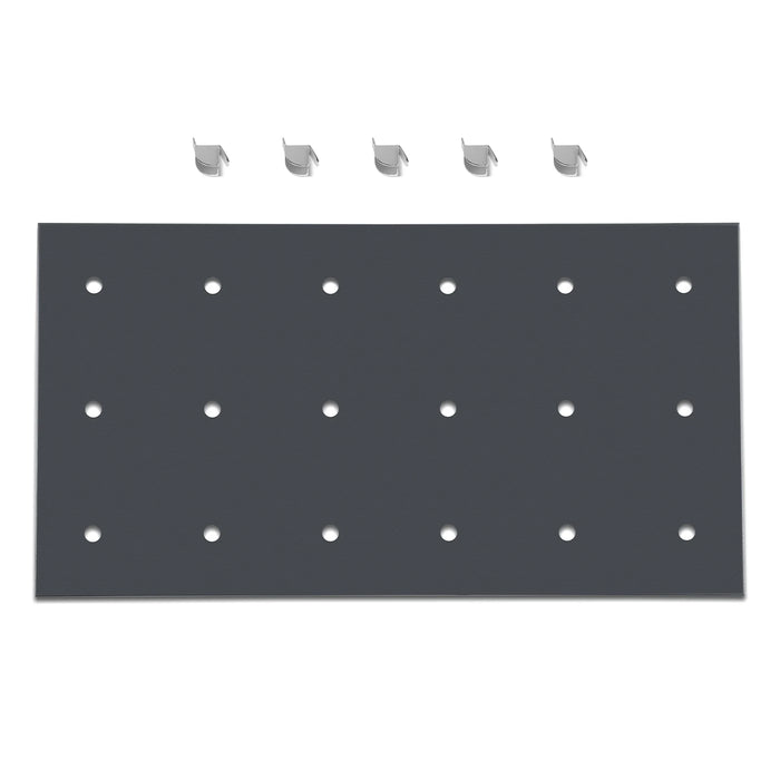 ( 1 Pack / 1 Pcs ) Shelf with 5 Pcs Clips, 880L Cabinet, Black (for SK