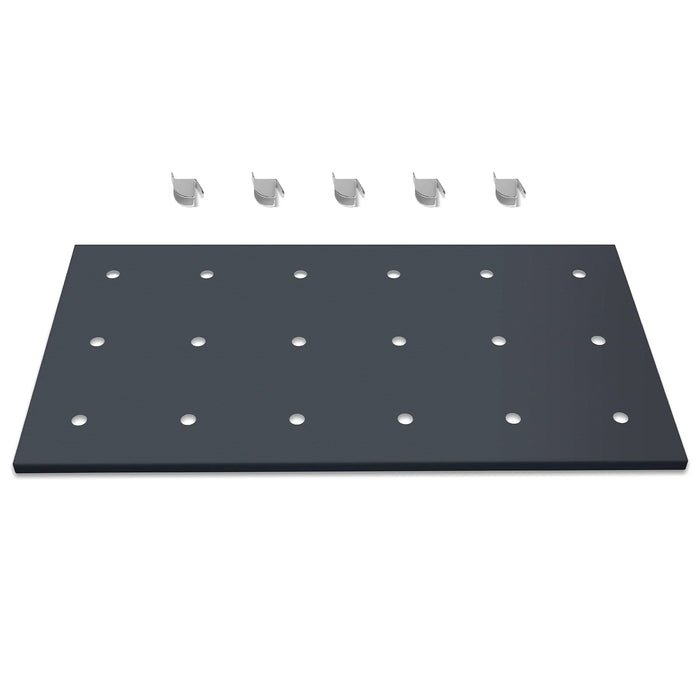 ( 1 Pack / 1 Pcs ) Shelf with 5 Pcs Clips, 880L Cabinet, Black (for SK — lifestyle view