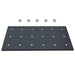 ( 1 Pack / 1 Pcs ) Shelf with 5 Pcs Clips, 880L Cabinet, Black (for SK — lifestyle view