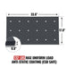 ( 1 Pack / 1 Pcs ) Shelf with 5 Pcs Clips, 880L Cabinet, Black (for SK — angle view