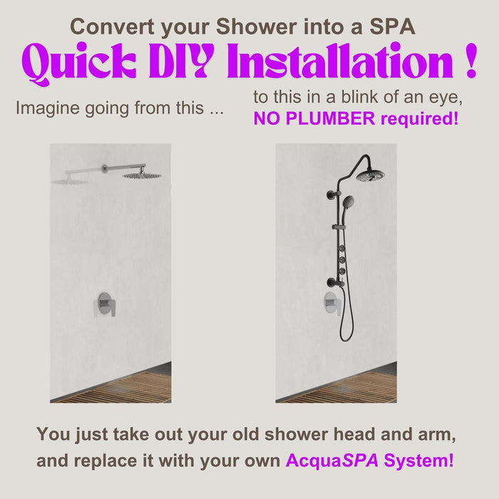 Forno Acqua Retrofit Shower System - view 13