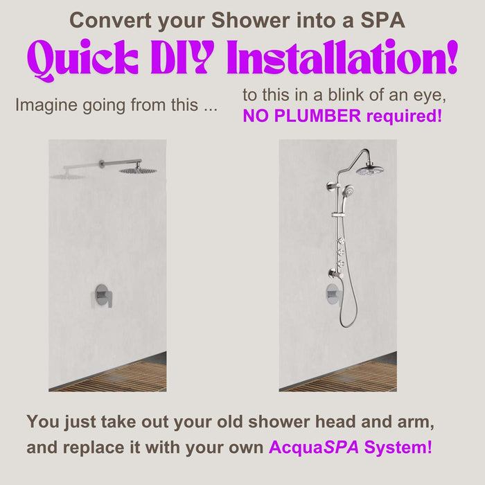 Forno Acqua Retrofit Shower System - view 11