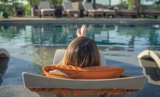 Ledge Lounger Signature Chaise Headrest Pillow — view 2