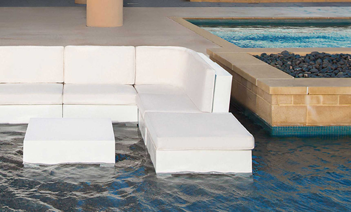 Ledge Lounger Signature Sectional Ottoman — view 3