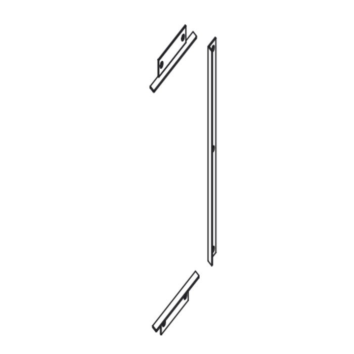 SimpliFire 1/2" Sides Trim for Scion Trinity Fireplace SimpliFire