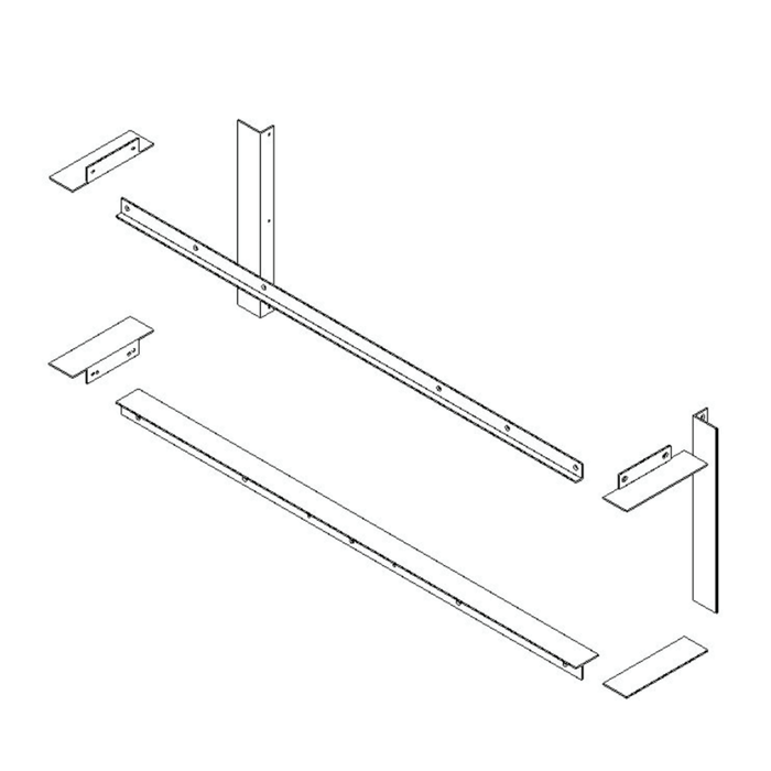 SimpliFire 2" Trim for 55" Scion Trinity Fireplace SimpliFire