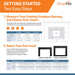 SimpliFire 25" Traditional Electric Built-In Fireplace Insert SimpliFire