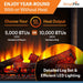 SimpliFire 30" Traditional Electric Built-In Fireplace SimpliFire