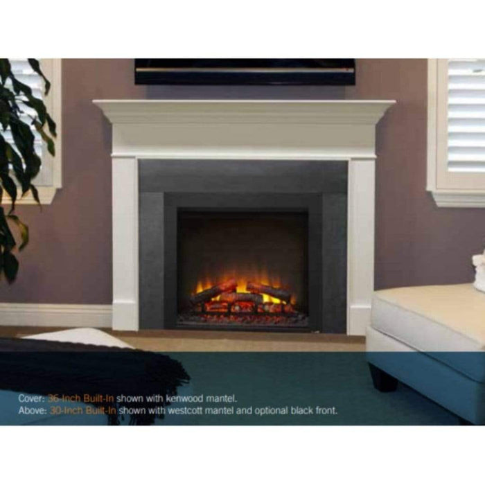 SimpliFire 30" Traditional Electric Built-In Fireplace SimpliFire