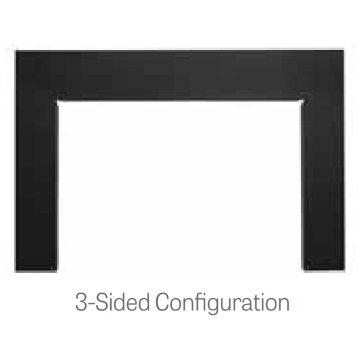 SimpliFire 35" 4-Sided Small Surround with Removable Bottom Piece SimpliFire